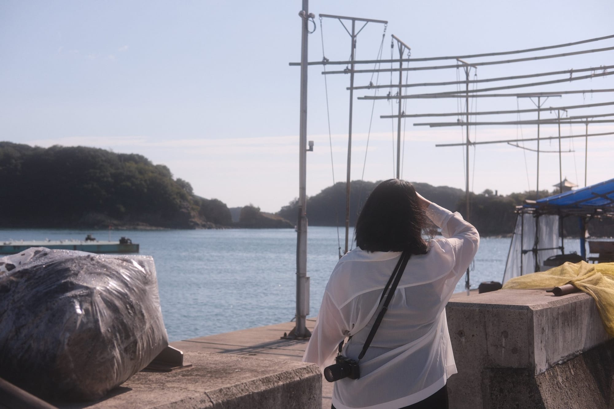 O porto: o coração da vila
