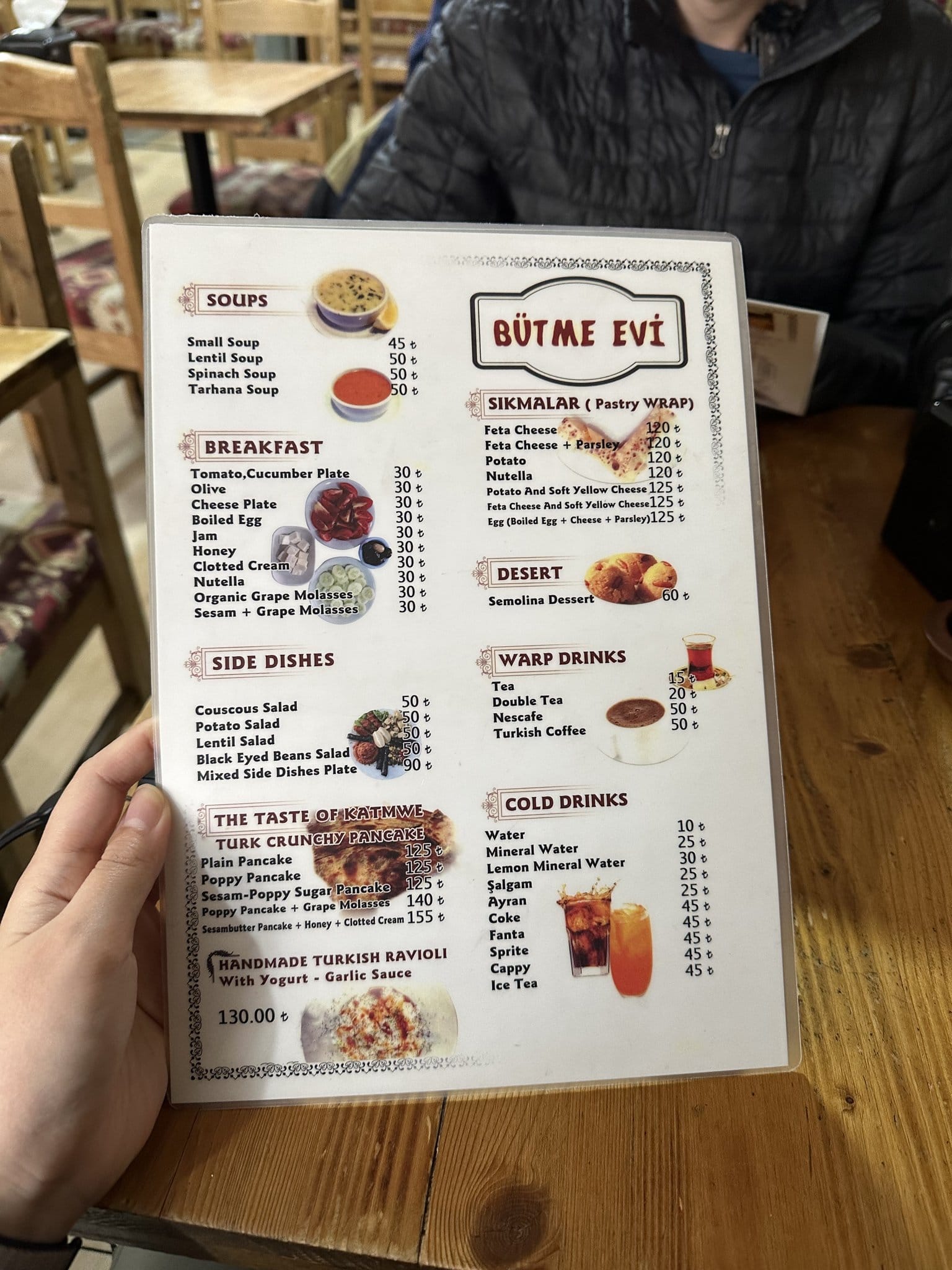 Onde a gente almoçou: Butme Evi